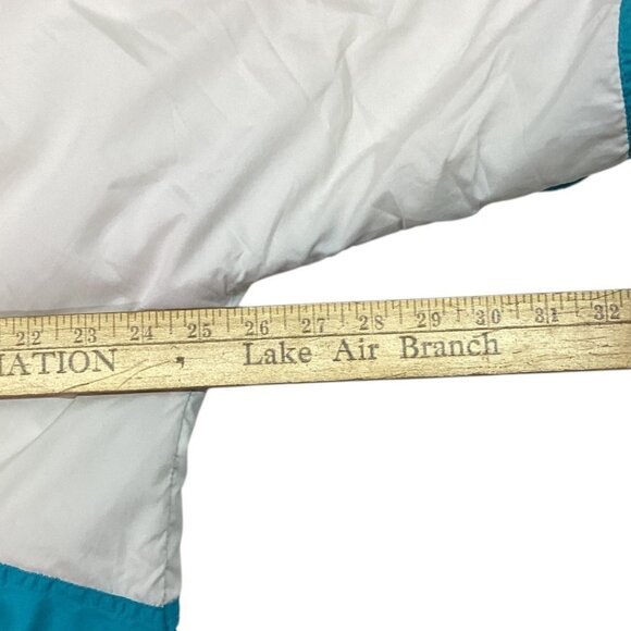 Vintage Roffe Pullover Half Zip Ski Jacket Women's Size Medium Pink Blue‎ White - Picture 9 of 10